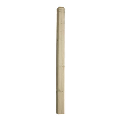 83 x 83 x 1250mm Treated Chamfered Newel Post
