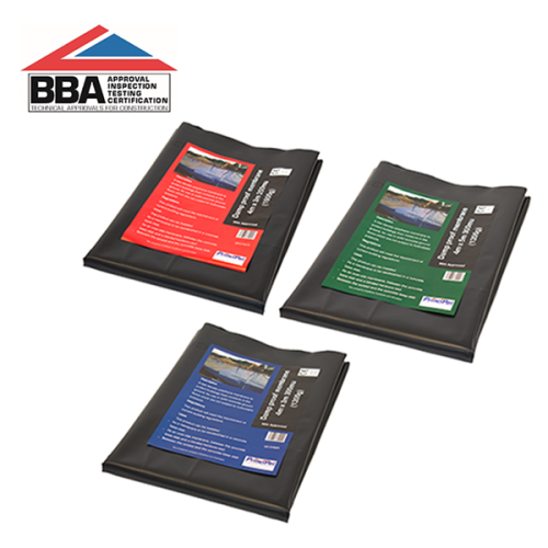 Damp Proof Membrane Handy pack 4M x 5M 300mu / 1200ga