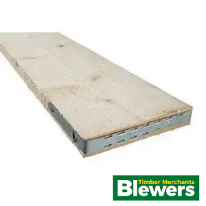 3.9m x 38 x 225mm Scaffold Boards End Banded  BS2482