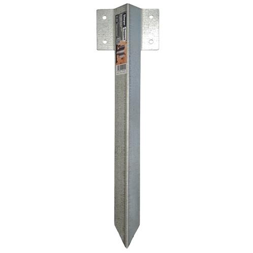 Sleeper support - Straight Bracket  Galvanised