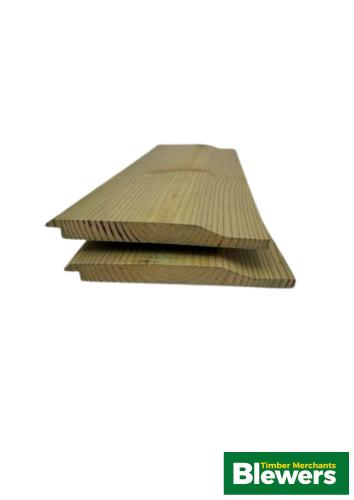 16 x 125mm Nom (Fin 12 x 120mm) Softwood Shiplap UC3 Treated Green