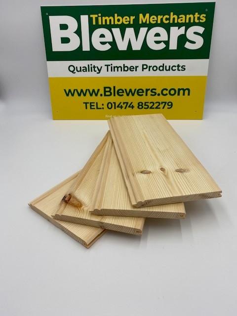 Cladding Bead 19 x 150mm Pine Premium Beaded TGV Cladding | Timber Claddings