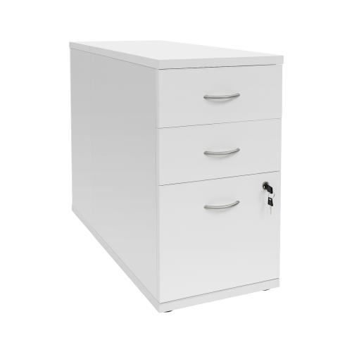 Buddy Four 3drw Desk High Pedestal