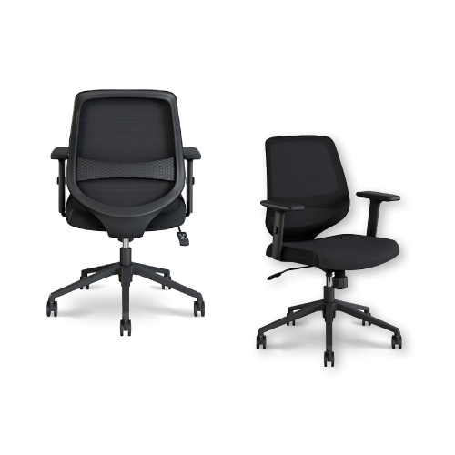Shield Mesh Chair With H/Adjustable Arms