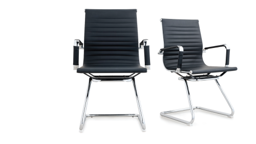 Milan Chrome Cantilever Chair