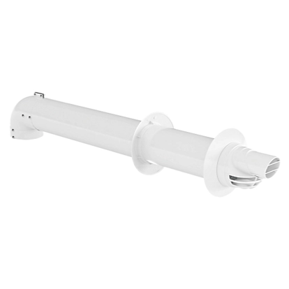 Vaillant White 1.7m Horizontal Flue PMK Kit 0010049134