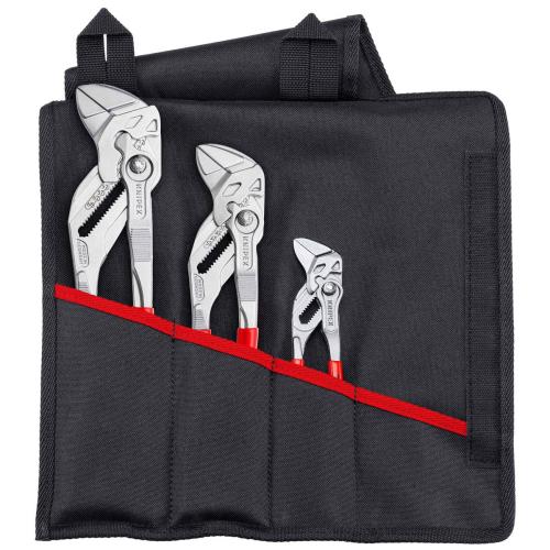 Knipex Set of Pliers Wrenches 1 x 86 03 150, 1 x 86 03 250, 1 x 86 03 300 330mm 00 19 55 S7