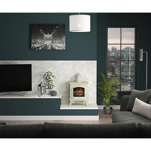 Be Modern 4" Decorative Flue Pipe 90Â° Cream 02726X