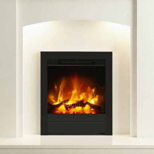 Bemodern Beam 16" Matt Black Inset Electric Fire 049719