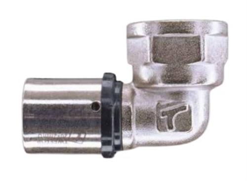 Tweetop Press Elbow 90? with Female Thread 16x1/2" 06012203