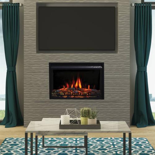 Bemodern Rodwell 22" Inset Wall Mounted Electric Fire 069825
