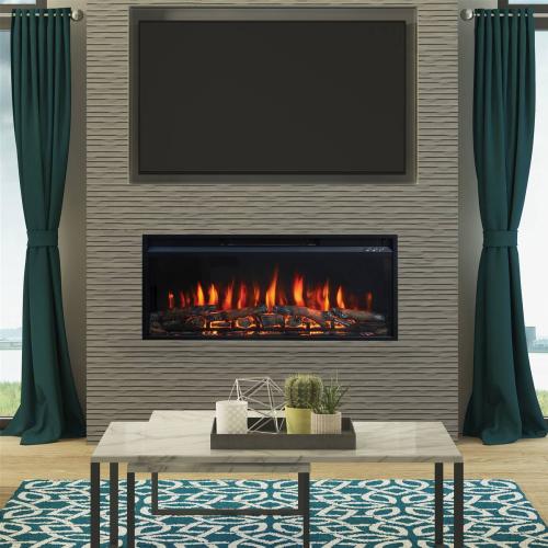 Bemodern Rodwell 36" Inset Wall Mounted Electric Fire 069884