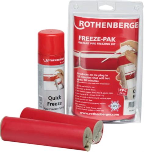 Rothenberger New Freeze-Pak Pipe Freezing Kit 64004R