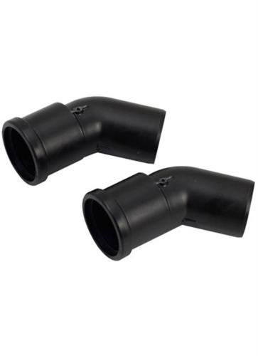 Worcester Bosch 60mm Plume Management 45? Bend (Pair) 7716191089