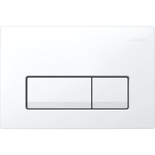 Geberit Delta50 Dual Flush Plate White Alpine 115.105.11.5