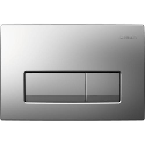 Geberit Delta50 Dual Flush Plate Matt Chrome 115.105.46.5