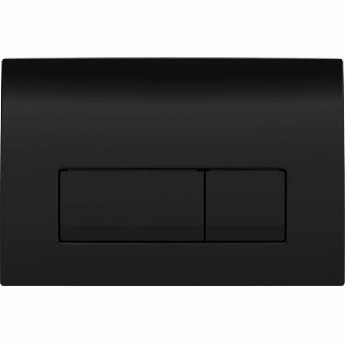Geberit Delta50 Dual Flush Plate Black 115.119.DW.1