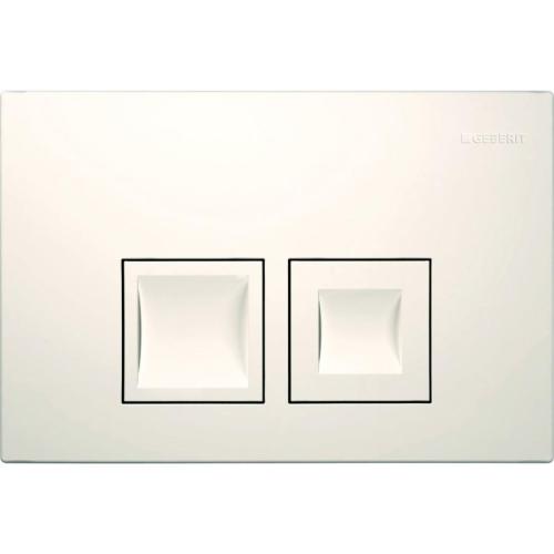 Geberit Delta35 Dual Flush Plate Alpine White 115.135.11.5