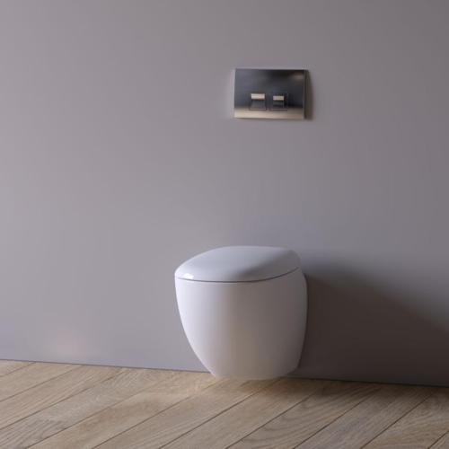 Geberit Delta35 Dual Flush Plate Gloss Chrome 115.135.21.5