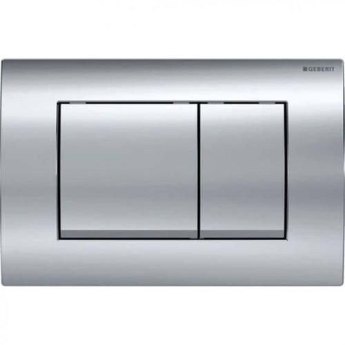 Geberit Delta 30 Dual Flush Plate In Gloss Chrome 115.137.21.1