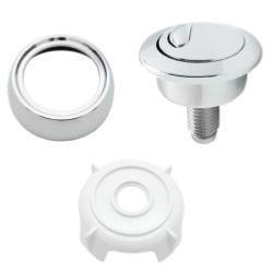 Siamp 34495009 Optima 50 Dual Flush Toilet Push Button Chrome