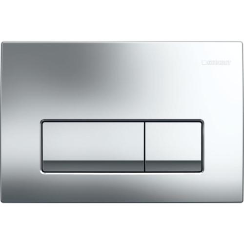Geberit Selnova Toilet with Delta Cistern and Flush Plate 118.350.21.1