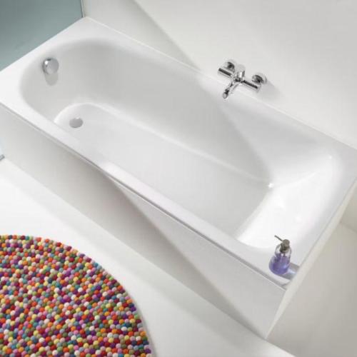 Kaldewei 309 Eurowa 1400 x 700mm Anti-Slip Steel Bath 2 Tap Holes 119525000001