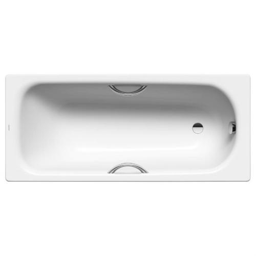 Kaldewei 310 Eurowa 1500 x 700mm Anti-Slip Steel Bath 2 Tap Holes & Grip Holes 119627000001