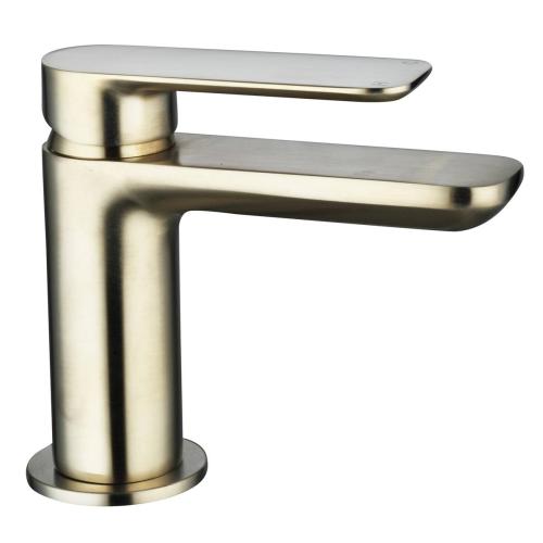 Highlife Rona Brushed Brass Cloakroom Basin Mono and Push Waste 12408R