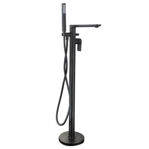 Highlife Rona Black Floor Standing Bath Shower Mixer 12429B