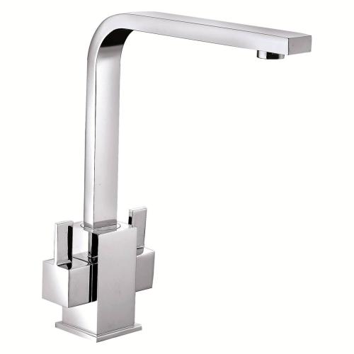 Highlife Girvan Twin Lever Sink Mixer Chrome 12931