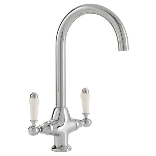 Highlife Melrose Twin Lever Sink Mixer Chrome 14831