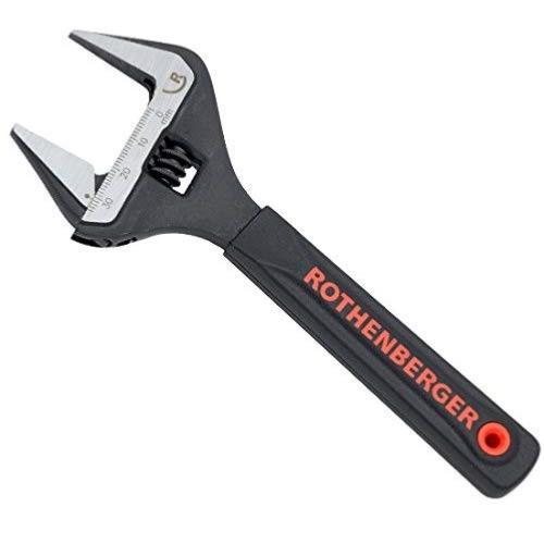 Rothenberger Wide Jaw Wrench Set - 6" (34mm), 8" (38mm) & 10" (50mm)