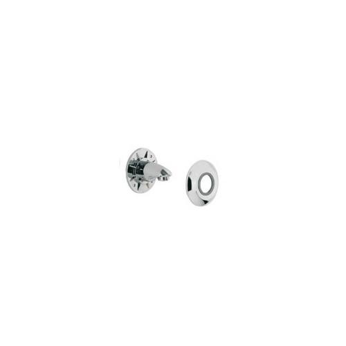 Aqualisa Varispray Adjustable Shower Head Wall Outlet/Cover Plate Chrome 215016