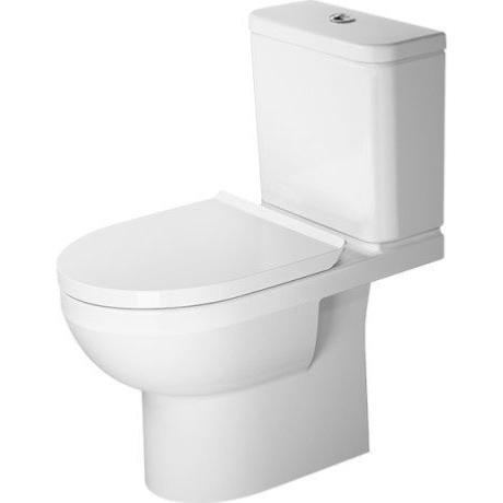 Duravit DuraStyle Basic 650mm Open Back Pan Toilet 2183090000