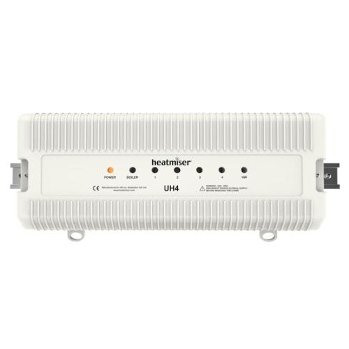 Heatmiser UH4 4 Zone 230v Wiring Centre