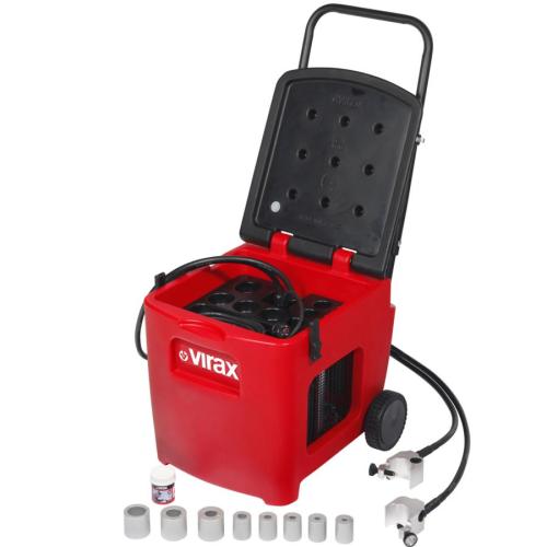 Virax Siberia 2" Electric Pipe Freezer with Transport Wheels and Folding Handle 221070