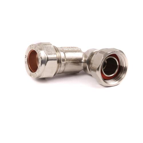 1/2 cp x 15mm Angled Service Valve