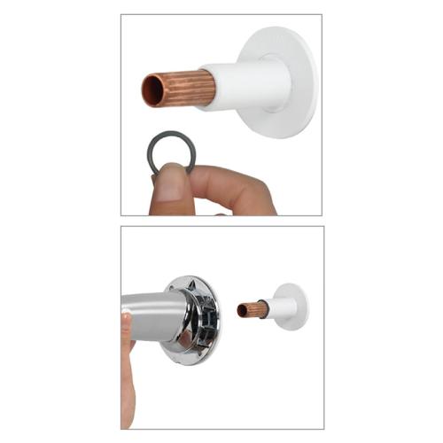 Aqualisa Hydramax Complete Fixed Head Chrome 235047