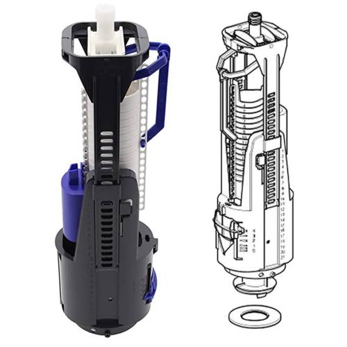 Geberit Type 240 Dual Flush Valve 238.542.00.1