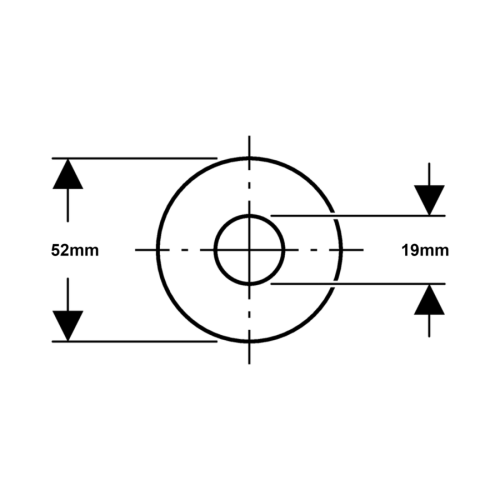 Geberit Flat Gasket for Flush Valve 241.291.00.1