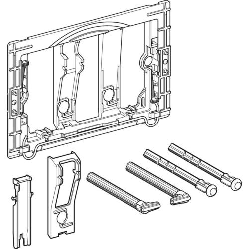 Geberit Conversion Set for Flush Plates Danceline 241.873.00.1