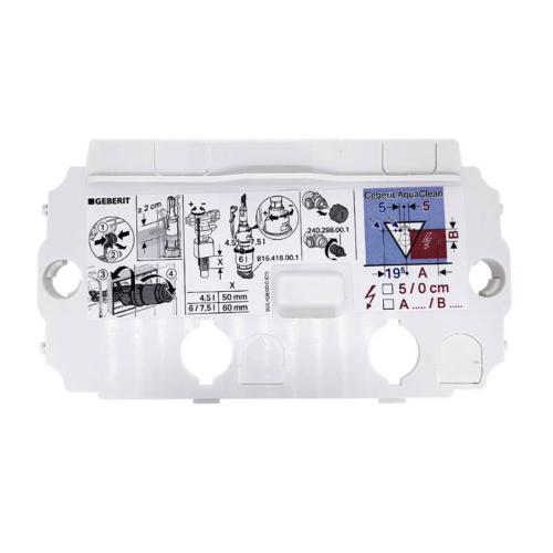 Geberit Protection Plate for Omega 12 243.089.00.1