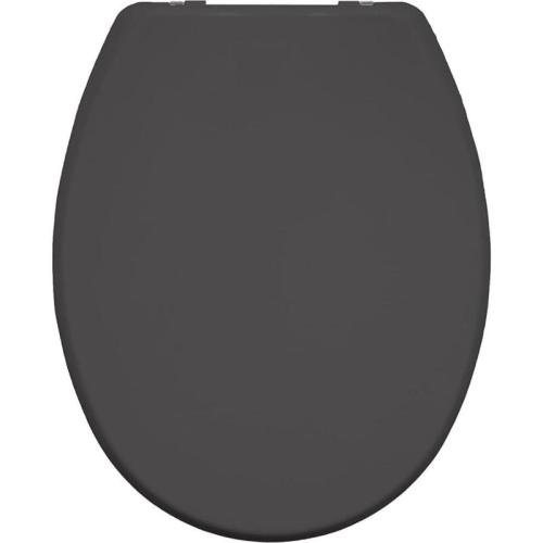 Bemis Atlantic Round Spa Ultra-Fix Toilet Seat Grey 108054085