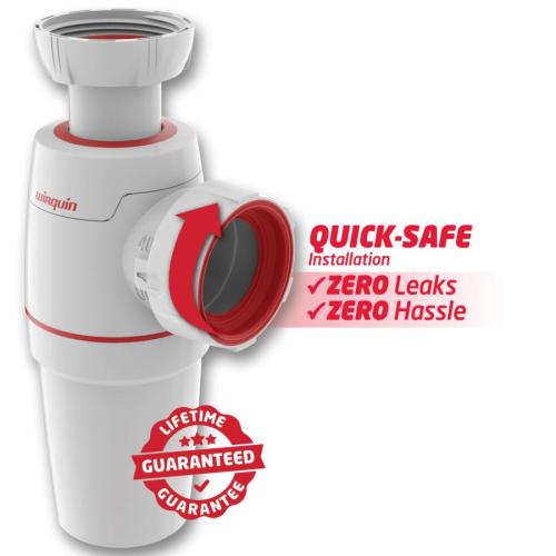 Wirquin Neo 1Â½â€™â€™ Telescopic Bottle Trap 30722166