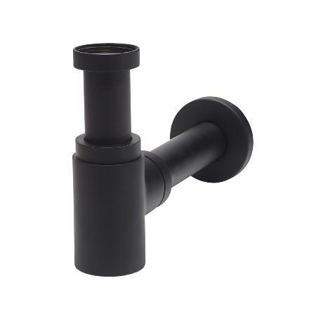 Wirquin Black Touch 1.25" Design Mini Lineis Basin Trap 30722858