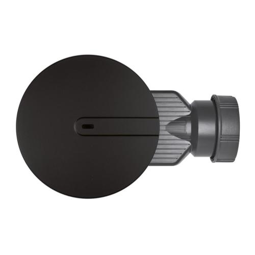 Wirquin Black Fast Flow Shower Waste 90mm 30723786