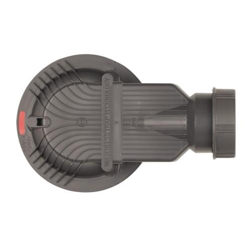 Wirquin Black Fast Flow Shower Waste 90mm 30723786