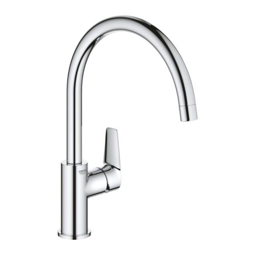 GROHE BauEdge Kitchen Mixer Tap with Swivel Spout 31367001