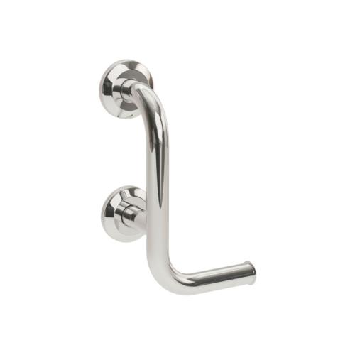 Bathex Grab Toilet Roll Holder 35mm Tube Diameter - Mirror Polish Left Hand 31555C